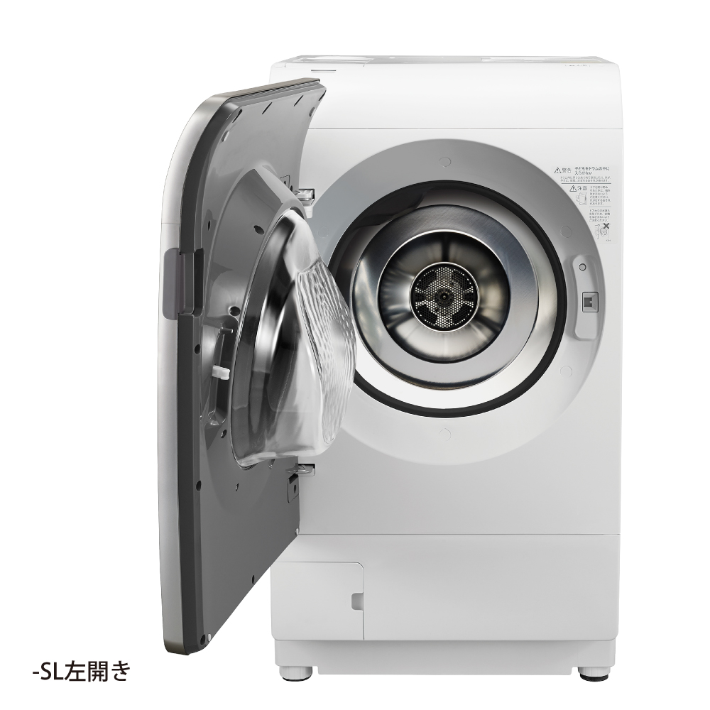 ドラム式洗濯乾燥機:ES-X11B-SL:斜め 左開き