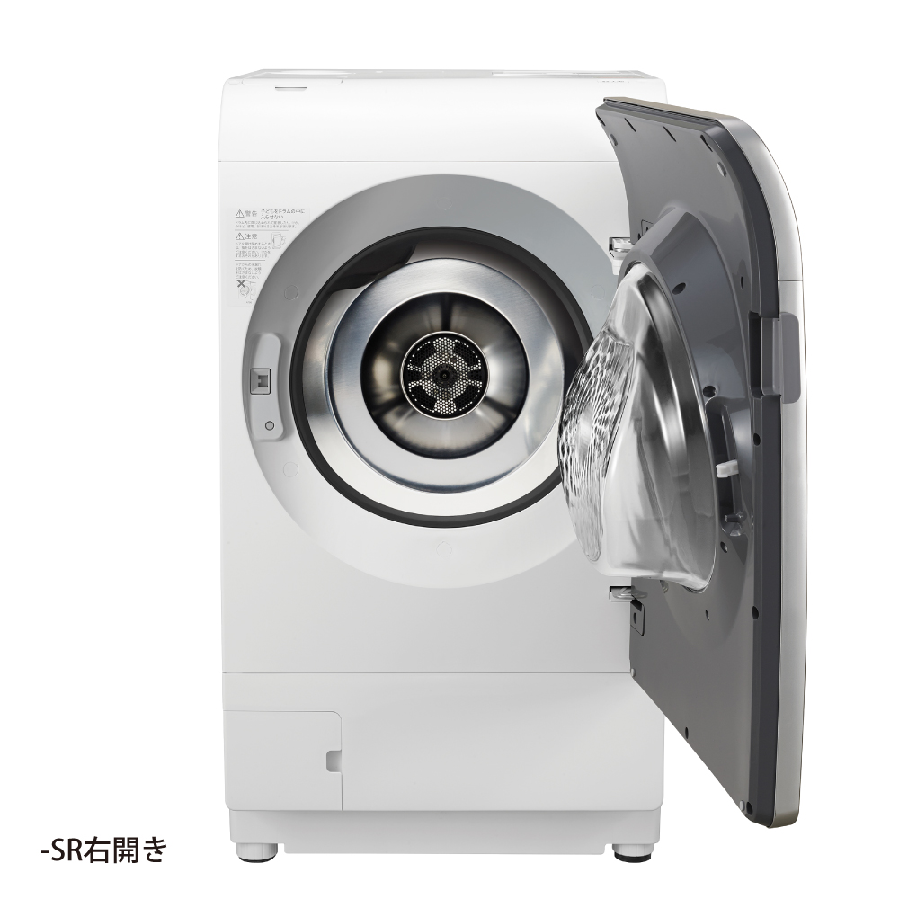 ドラム式洗濯乾燥機:ES-X11B-SL:斜め 右開き
