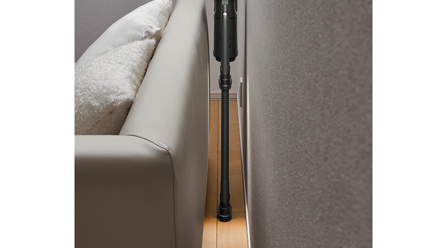 どこでもライトのすき間掃除イメージ