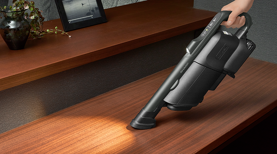 どこでもライトのハンディ掃除イメージ