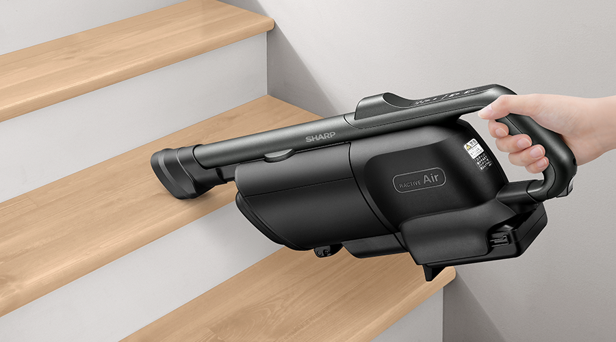 階段などの掃除に便利なハンディノズル