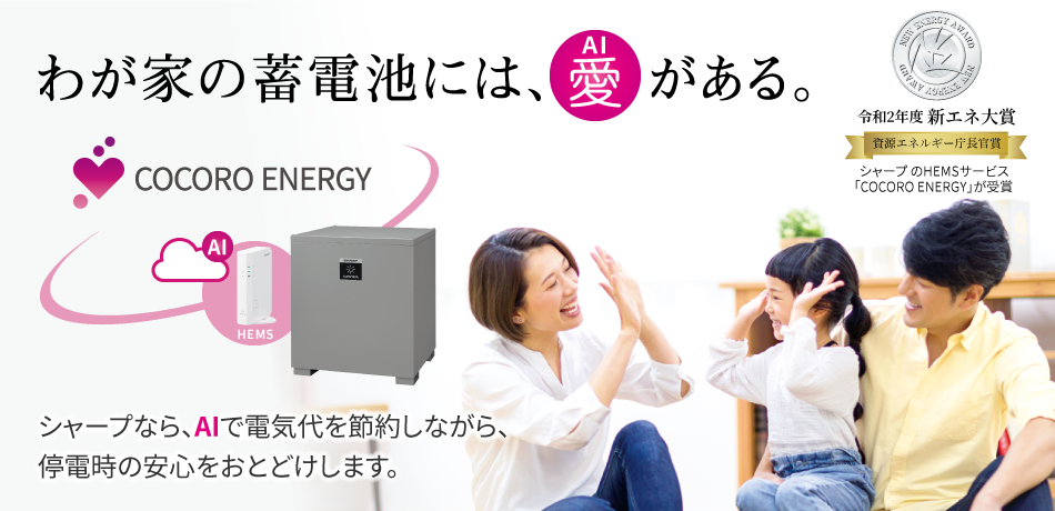 家庭用蓄電池システム出荷台数3年連続No.1※蓄電池専門誌「RE:CHARGE」公表。2017年度~2019年度ブランド別 出荷台数において。