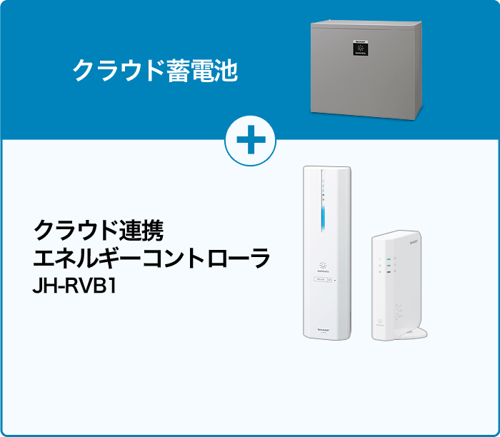 クラウド蓄電池+クラウド連携 エネルギーコントローラ JH-RV11