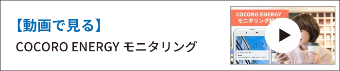 【動画で見る】COCORO ENERGY モニタリング
