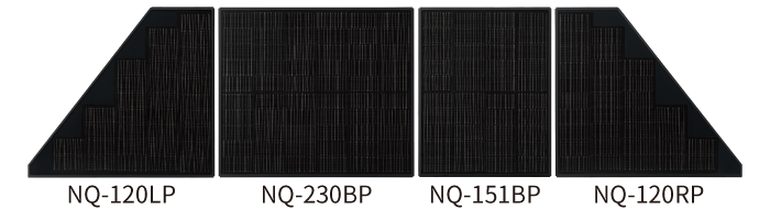 高品位家庭用ソーラーパネル、NQ-120LP,NQ-230BP,NQ-151BP,NQ-120RP